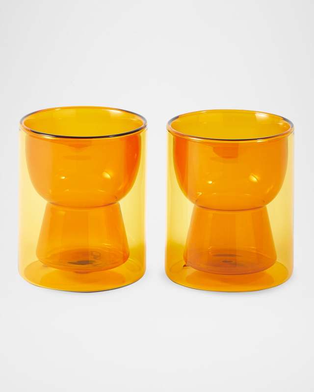 Tip Tap Tumblers, Set of 2